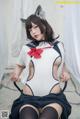 Coser@白烨 Vol.047: 魅惑狼姐姐-室外 (63 photos )