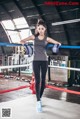 Beautiful Yoon Ae Ji poses glamor in gym fashion photos (56 photos)