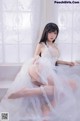 Coser @ 水 淼 Aqua Vol.067: 婚纱 + 黑皮 蜜蜂 (88 photos)