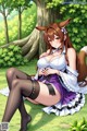 Hentai - Beneath the Sakura Canopy She Prowls with Catlike Charm Set.1 20241217 Part 24