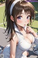 Hentai - Radiant Grace on the Tennis Court Set.1 20250131 Part 6